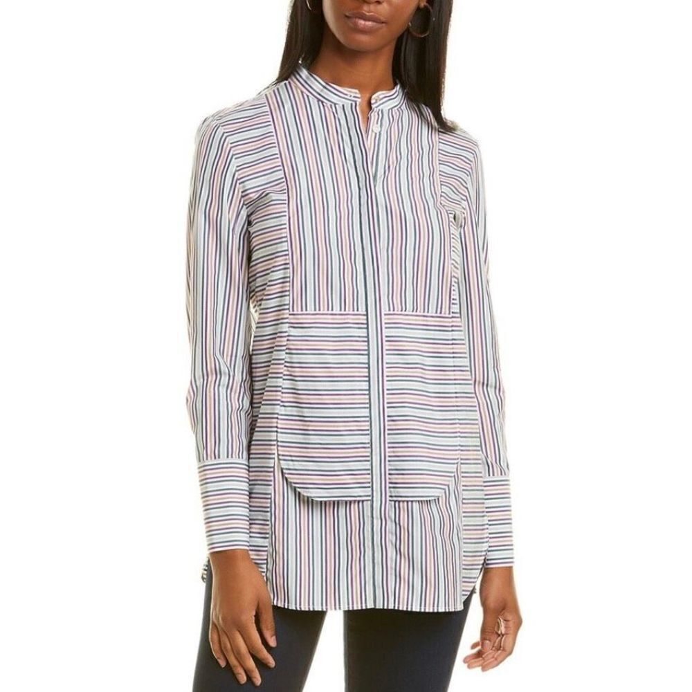 Carlisle Staccato Striped Tunic Size 6 New With Tags